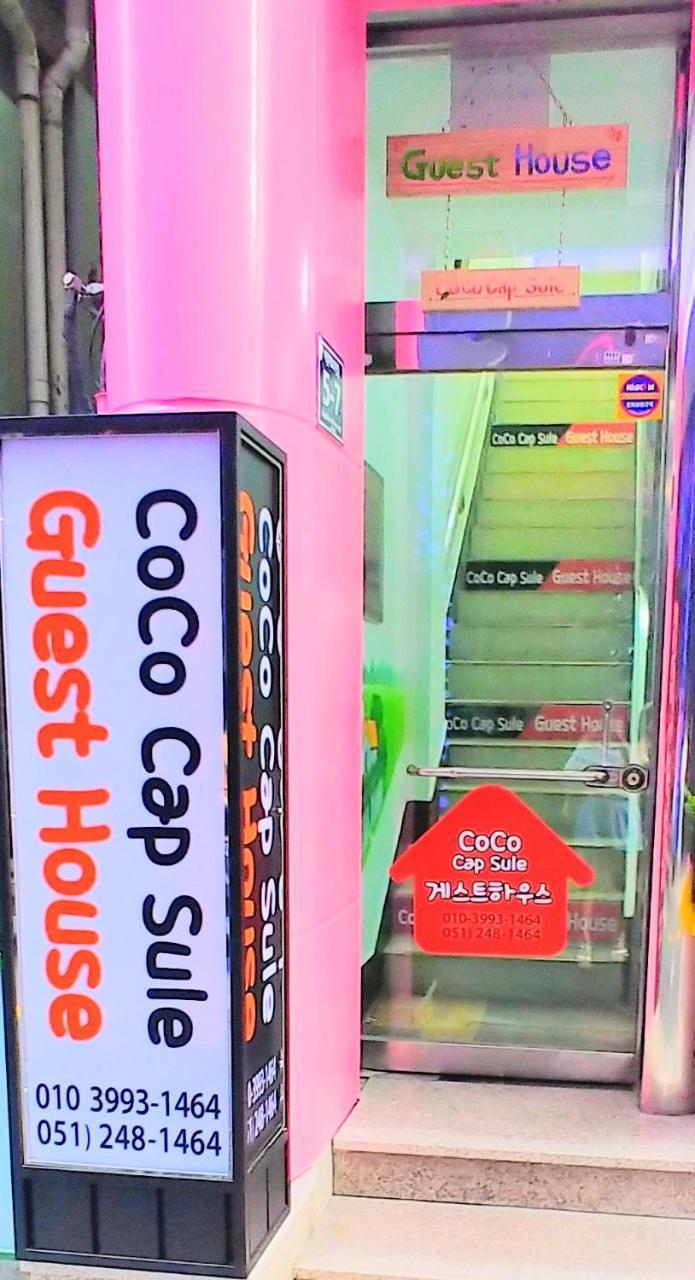 בוסאן Coco Capsule Guesthouse מראה חיצוני תמונה